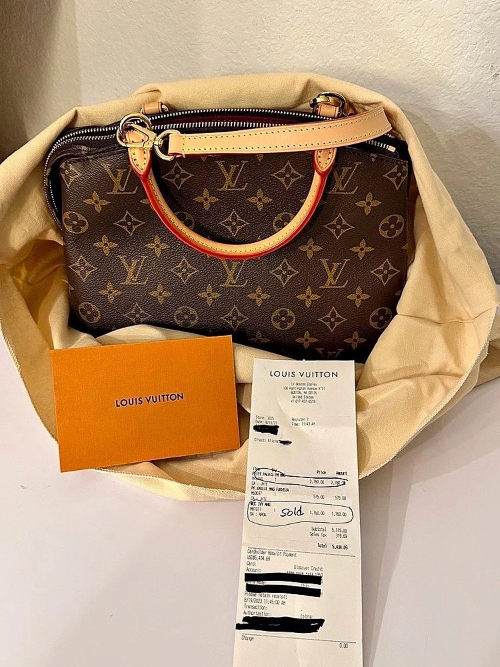 Louis Vuitton Speedy Bandoulière Monogram Bandoulière Brown & Red ❤️ Only used a